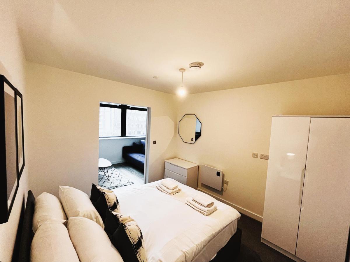 Brand New Modern 1 Bed Apartment Near Old Trafford Stadium Manchester Exterior foto