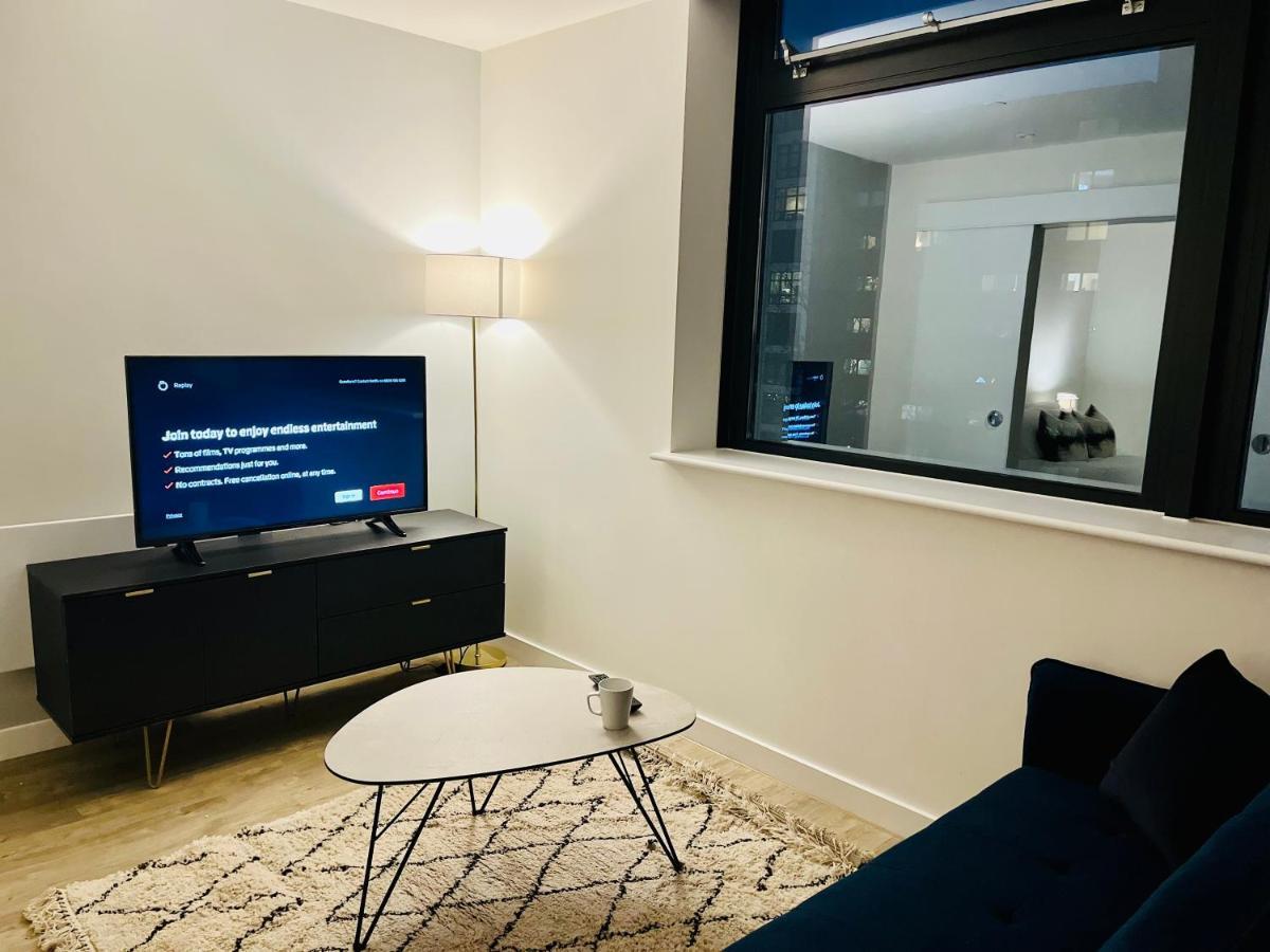 Brand New Modern 1 Bed Apartment Near Old Trafford Stadium Manchester Exterior foto