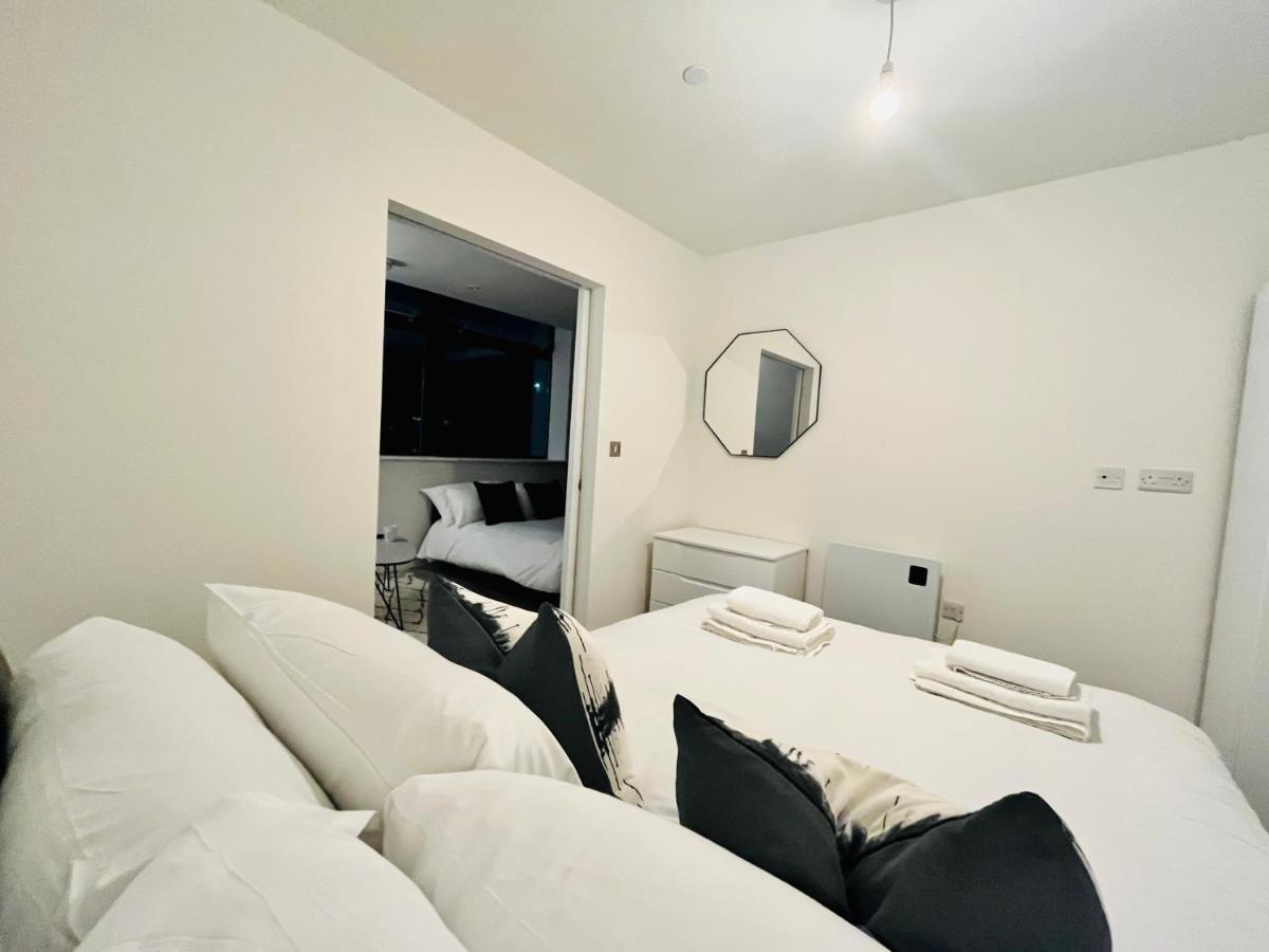 Brand New Modern 1 Bed Apartment Near Old Trafford Stadium Manchester Exterior foto