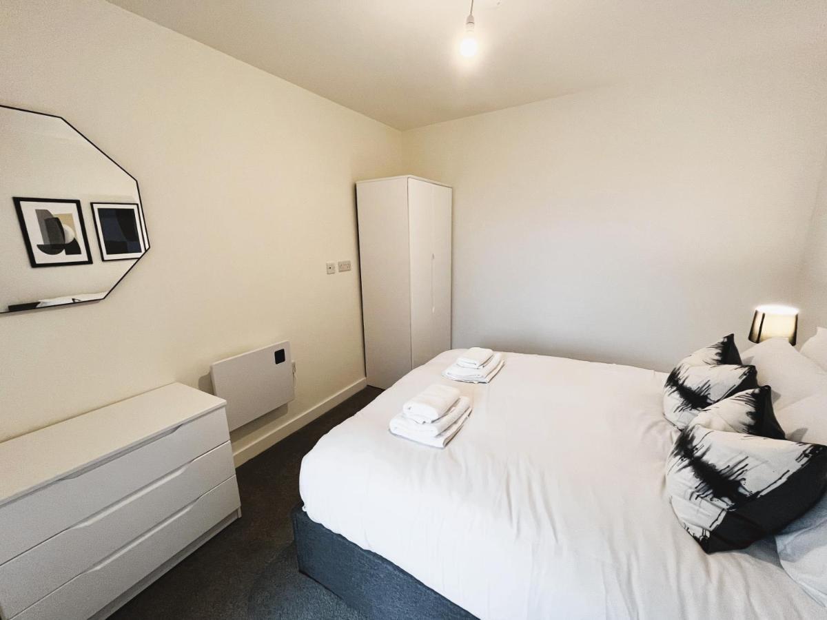 Brand New Modern 1 Bed Apartment Near Old Trafford Stadium Manchester Exterior foto